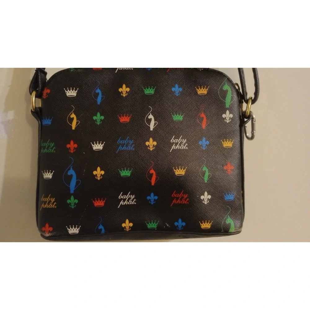 Y2K Vintage Baby Phat Rainbow Logo Purse Handbag‎ VGUC